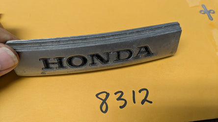 Honda CB650SC Motorcycle Rear Trim Badge  sku 8312