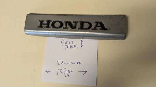 Honda CB650SC Motorcycle Rear Trim Badge  sku 8312
