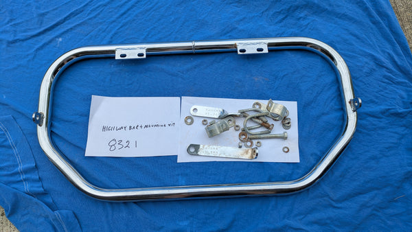 Yamaha XS750 Motorcycle Highway Bar, Crash Bar, Brand New High Chrome fit sku 8321A