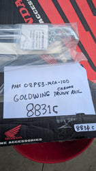 Honda Genuine Accessories Gold Wing  GL1800 Chrome Trunk Rail 08P53-MCA-100 sku 8331C