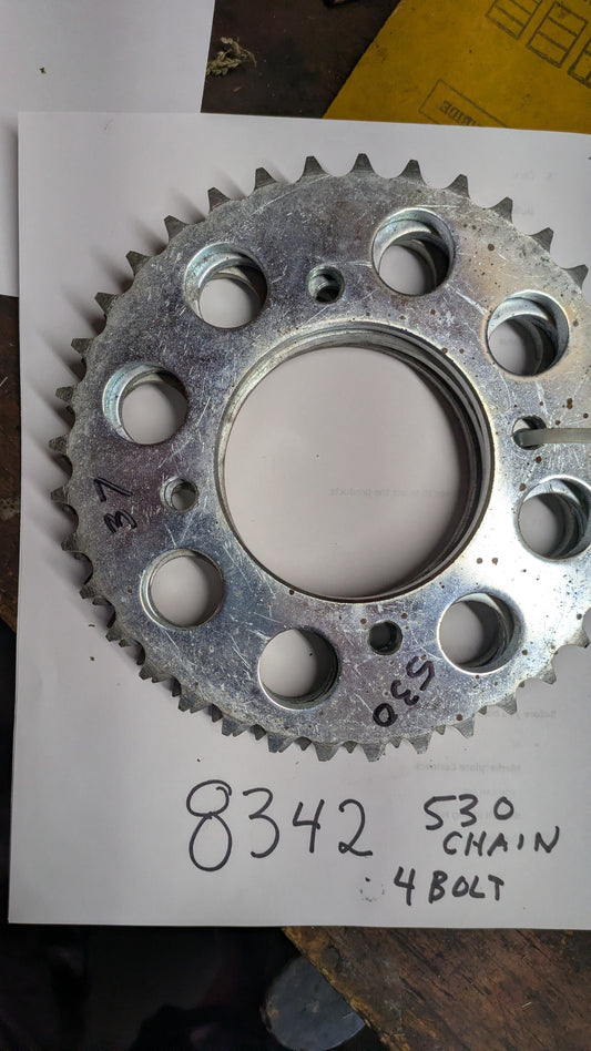 Rear Sprocket Honda CB550 , CB650, CM400, 37T,  530 chain sku 8342