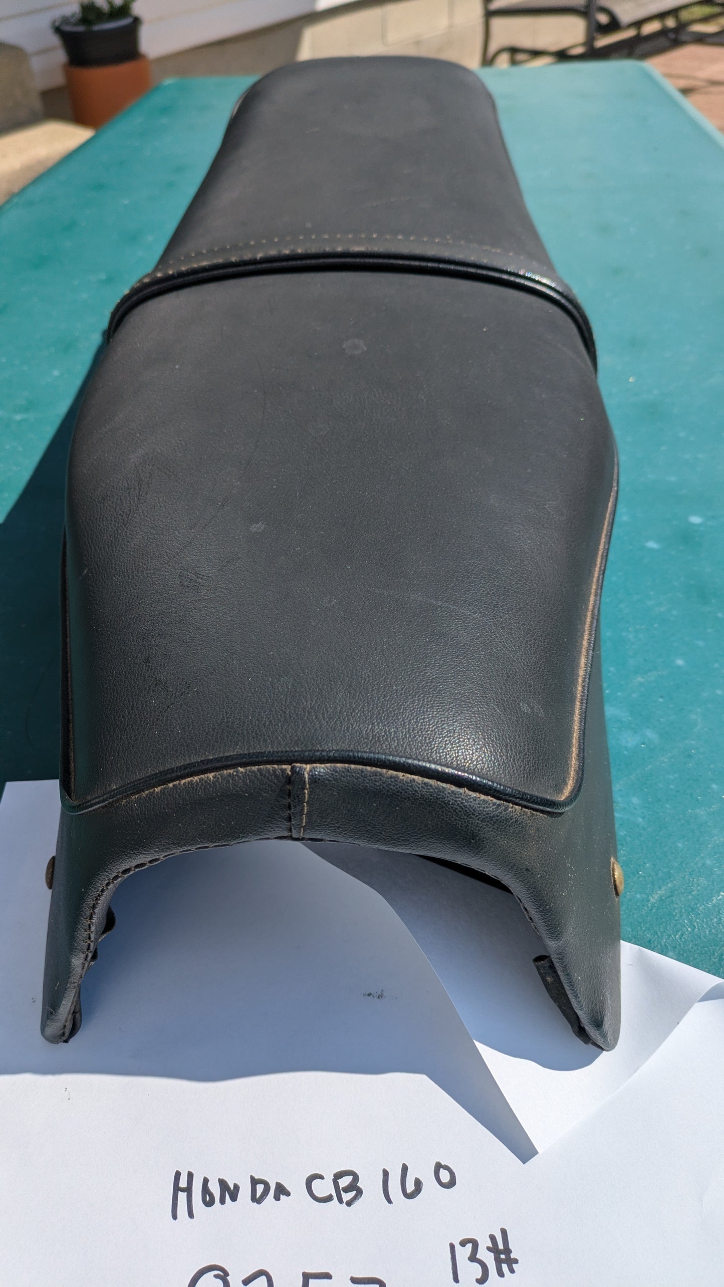 Honda CB160 Seat Excellent Condition sku 8357