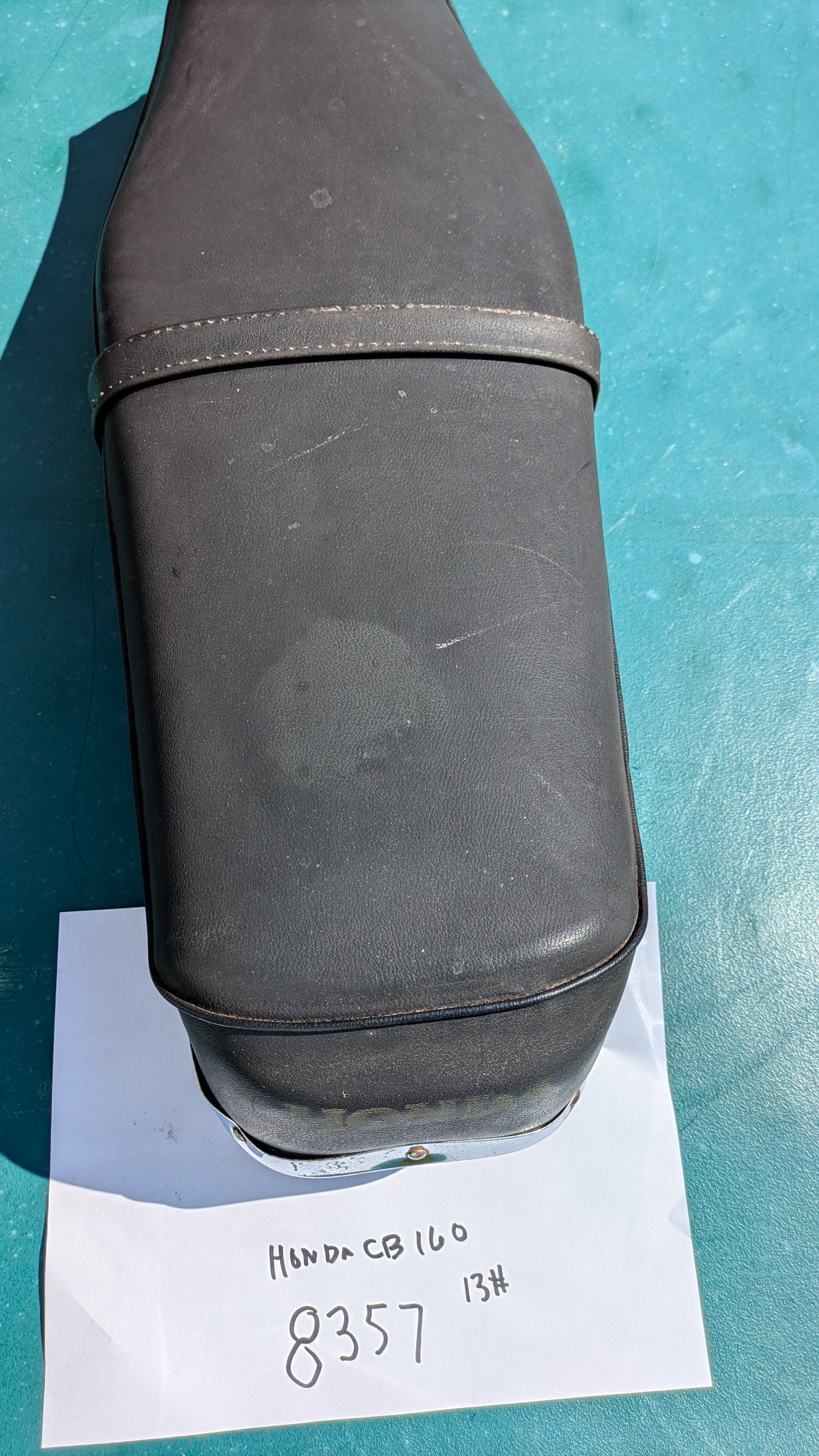 Honda CB160 Seat Excellent Condition sku 8357