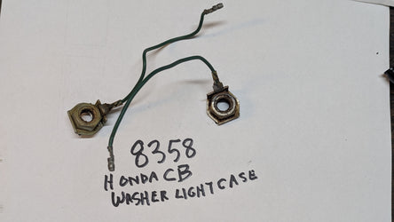 Honda CB350 Light Washer Pair Honda number 61303336000  61303336000P8358 my sku 8358