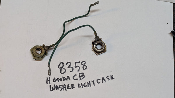 Honda CB350 Light Washer Pair Honda number 61303336000  61303336000P8358 my sku 8358