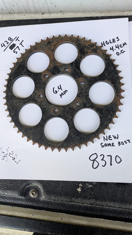 Rear Sprocket 428 50T 6 bolt my sku 8369
