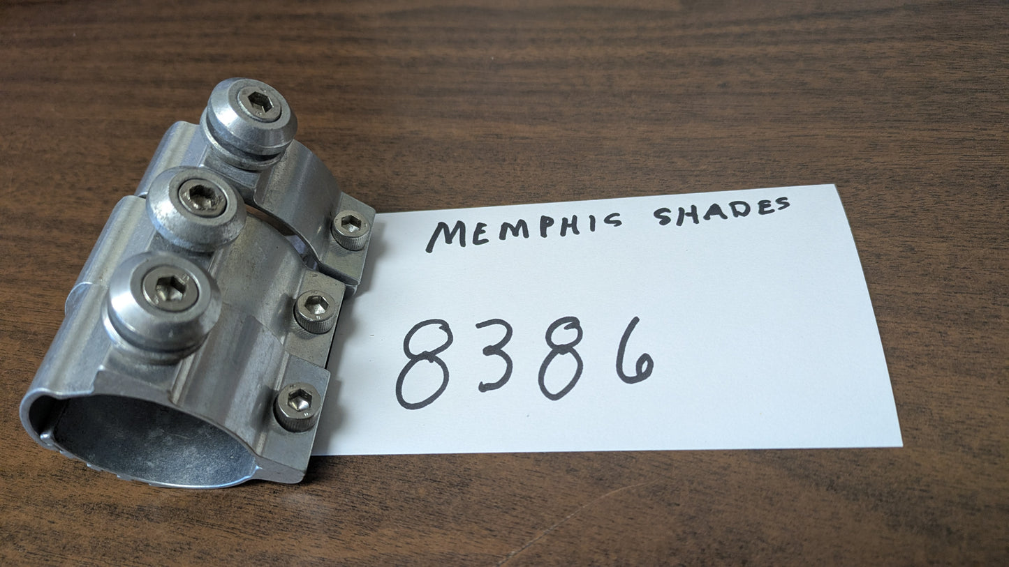 Memphis Shades Adjustable Windshield Fork Clamps sku 8386