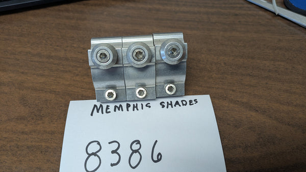 Memphis Shades Adjustable Windshield Fork Clamps sku 8386