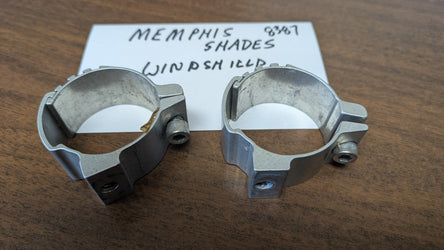 Memphis Shades Adjustable  Motorcycle Windshield Fork Clamps sku 8387