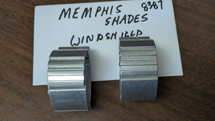 Memphis Shades Adjustable  Motorcycle Windshield Fork Clamps sku 8387