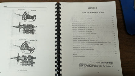 Triumph OEM Workshop Manual  350/500 unit construction twins sku 8358