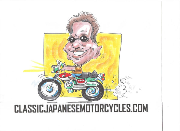 Honda CM400 A Candy Sword blue Left sidecover 83740-447A sku  7725
