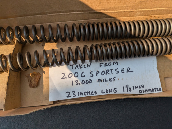 Harley Davidson OEM 883 fork spring pair