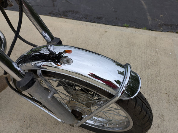 Honda CB400F 1975 Blue