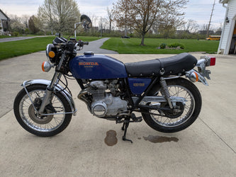 Honda CB400F 1975 Blue