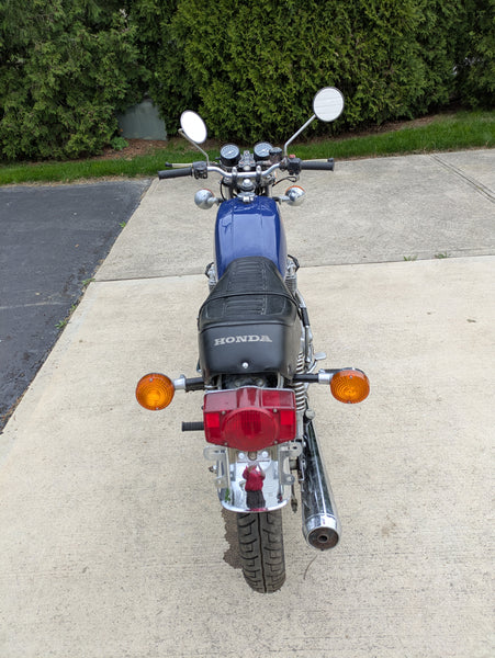 Honda CB400F 1975 Blue