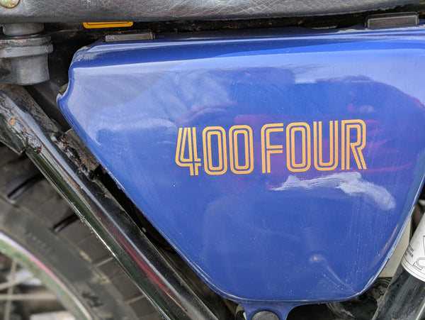 Honda CB400F 1975 Blue