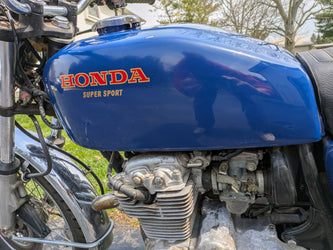 Honda CB400F 1975 Blue