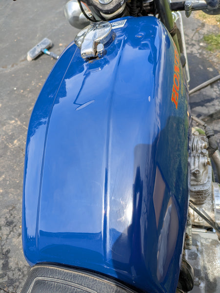 Honda CB400F 1975 Blue