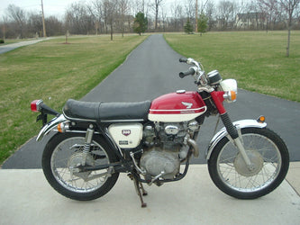 Honda CL350 OEM Front Fender my sku 7766