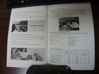 Yamaha AT1 AT 1M  1969-1971 125 Owners Manual sku 7607