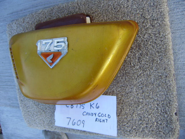 Honda CB175 K6 Candy Gold Left side  sku 7609