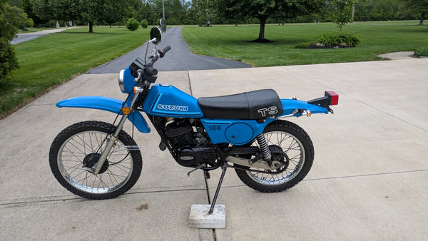 Suzuki TS185 1980 Blue sku 8000