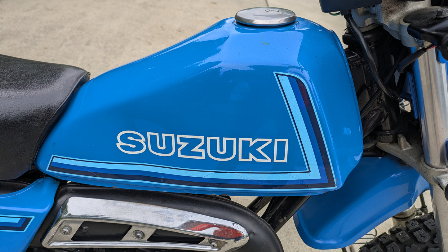 Suzuki TS185 1980 Blue sku 8000
