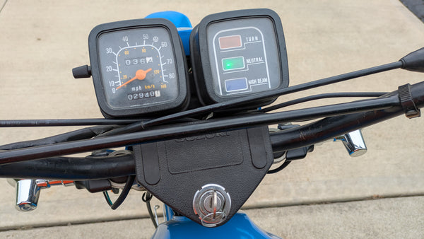 Suzuki TS185 1980 Blue sku 8000