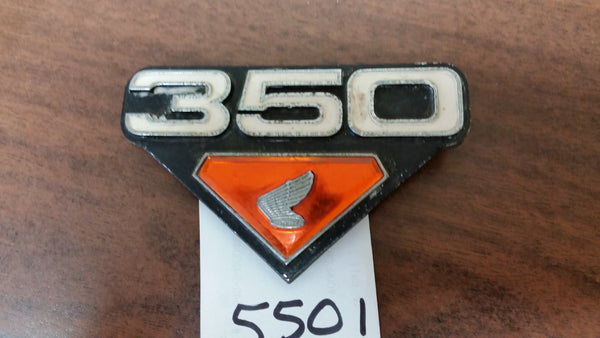 Honda CB350 CL350 LeftSidecover Badge 5501