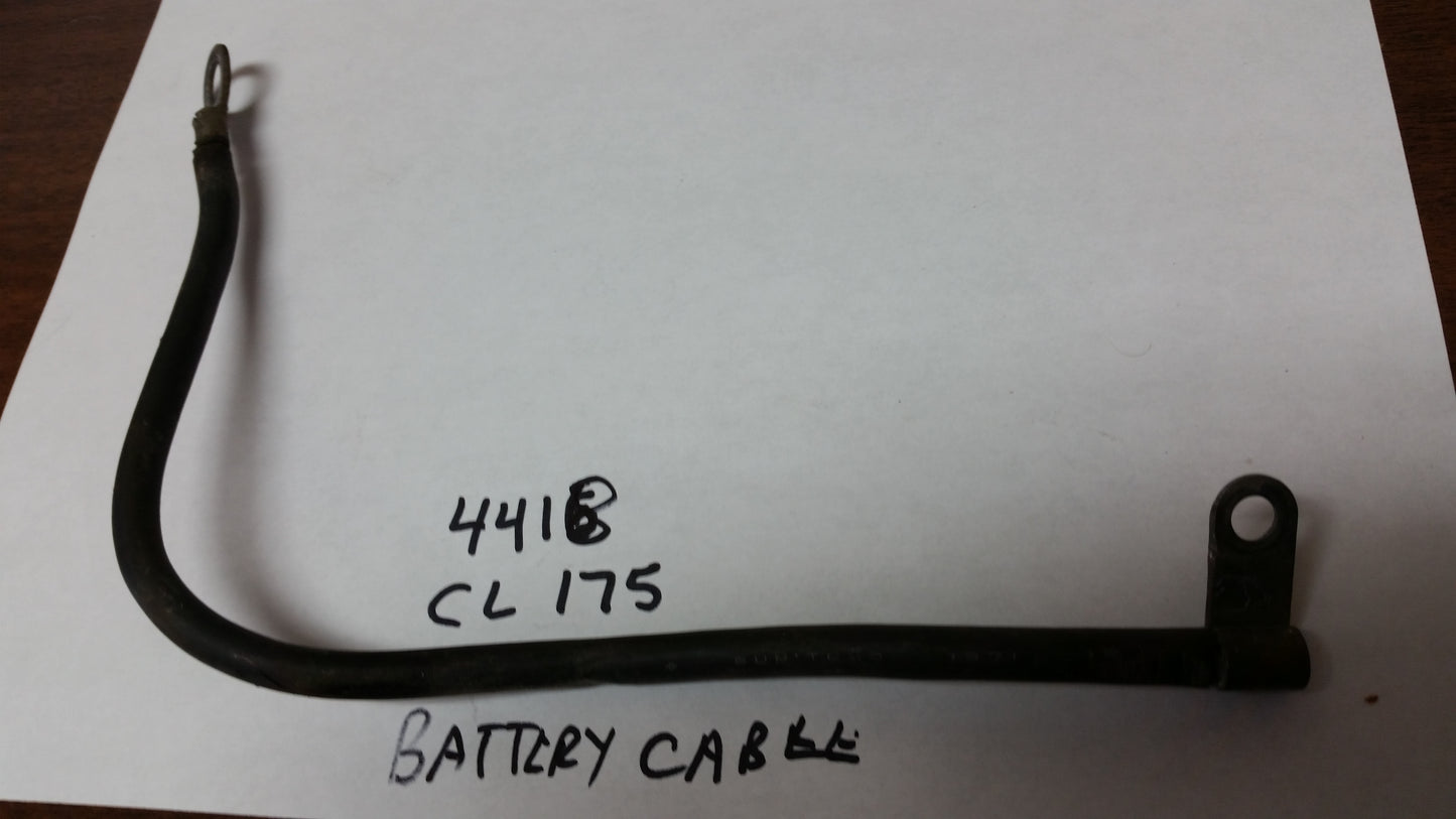 Honda CL175 1971 Battery Cable  4418