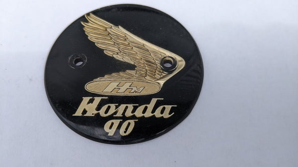 Duplicate Not on WEbHonda 90 NOS Right Badge  sku  3310B