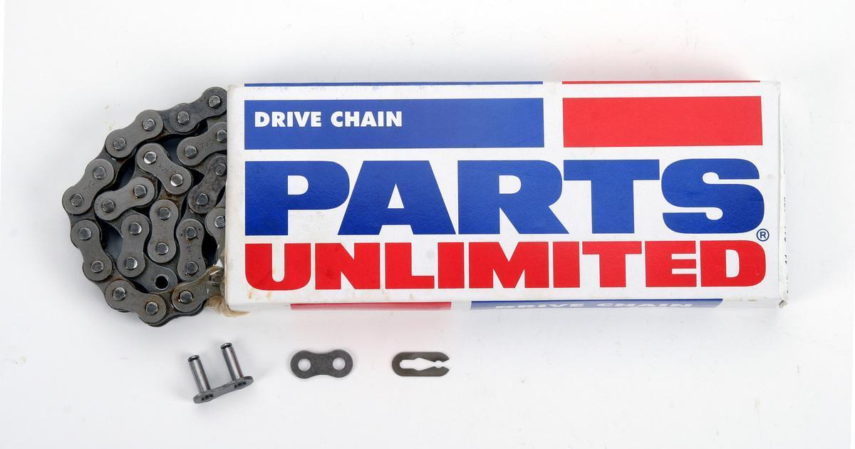 Parts Unlimited 420-132 Chain with master link sku 7202