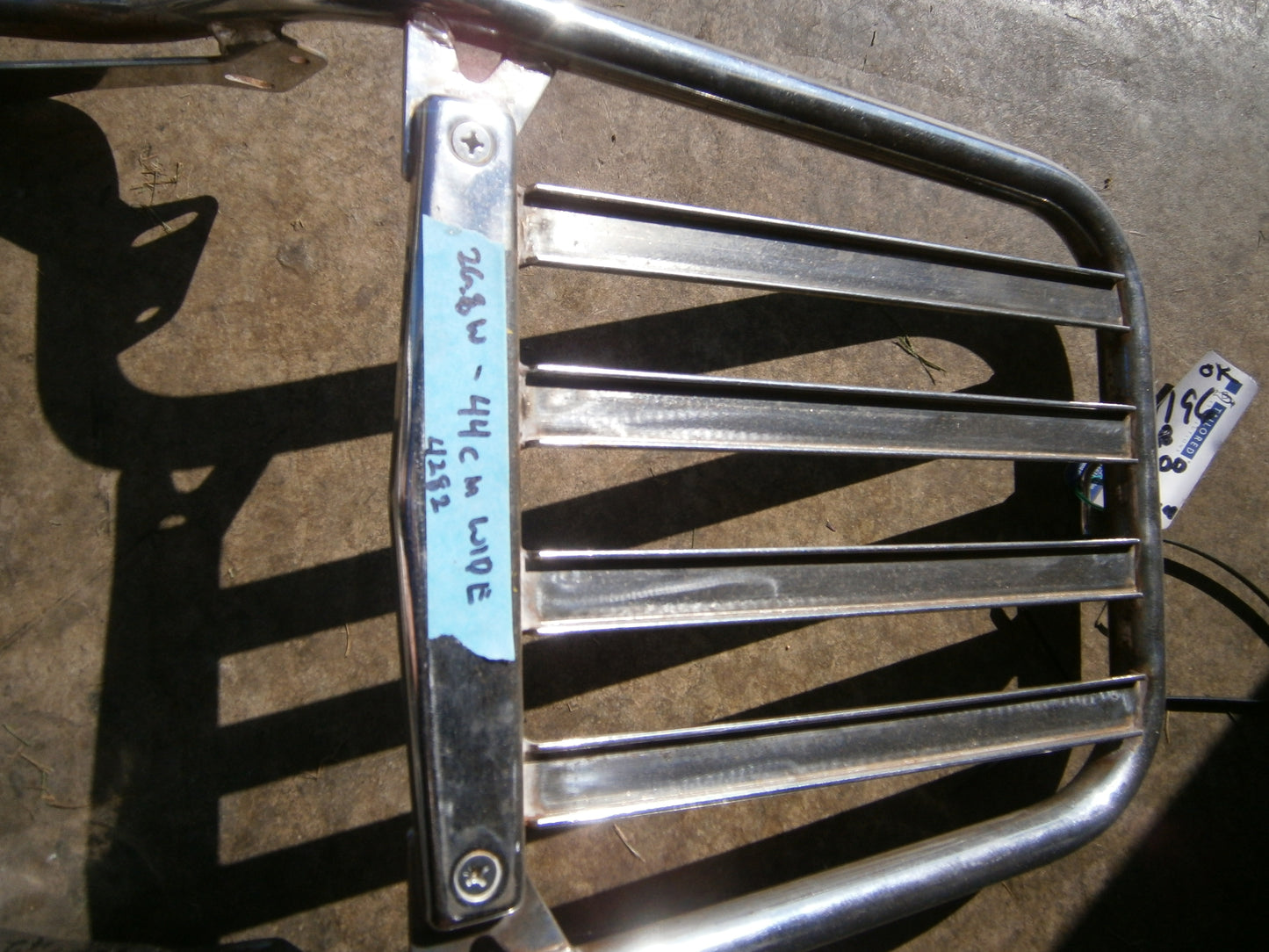 Honda CB400 Suzuki GS450,   Luggage Rack KG Model ADJUSTABLE will fit others 4282