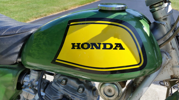 Sold Honda SL100K2 1972 Tortoise Green Metallic