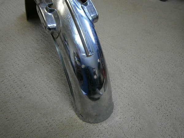 Honda CL350 chrome front fender sku 5006