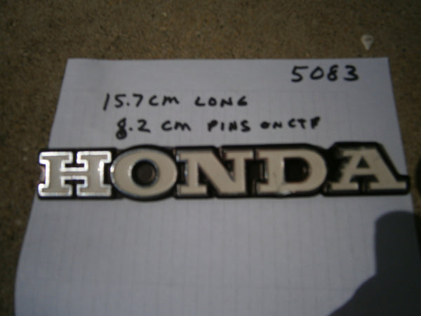 Honda Gas Tank Badge 5083