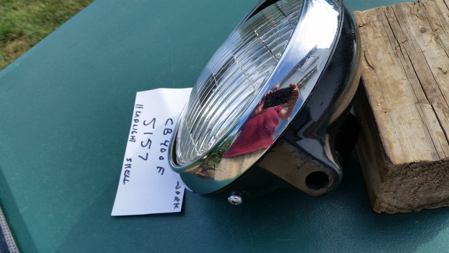 Honda CB400F Headlight with headlight shell 5257