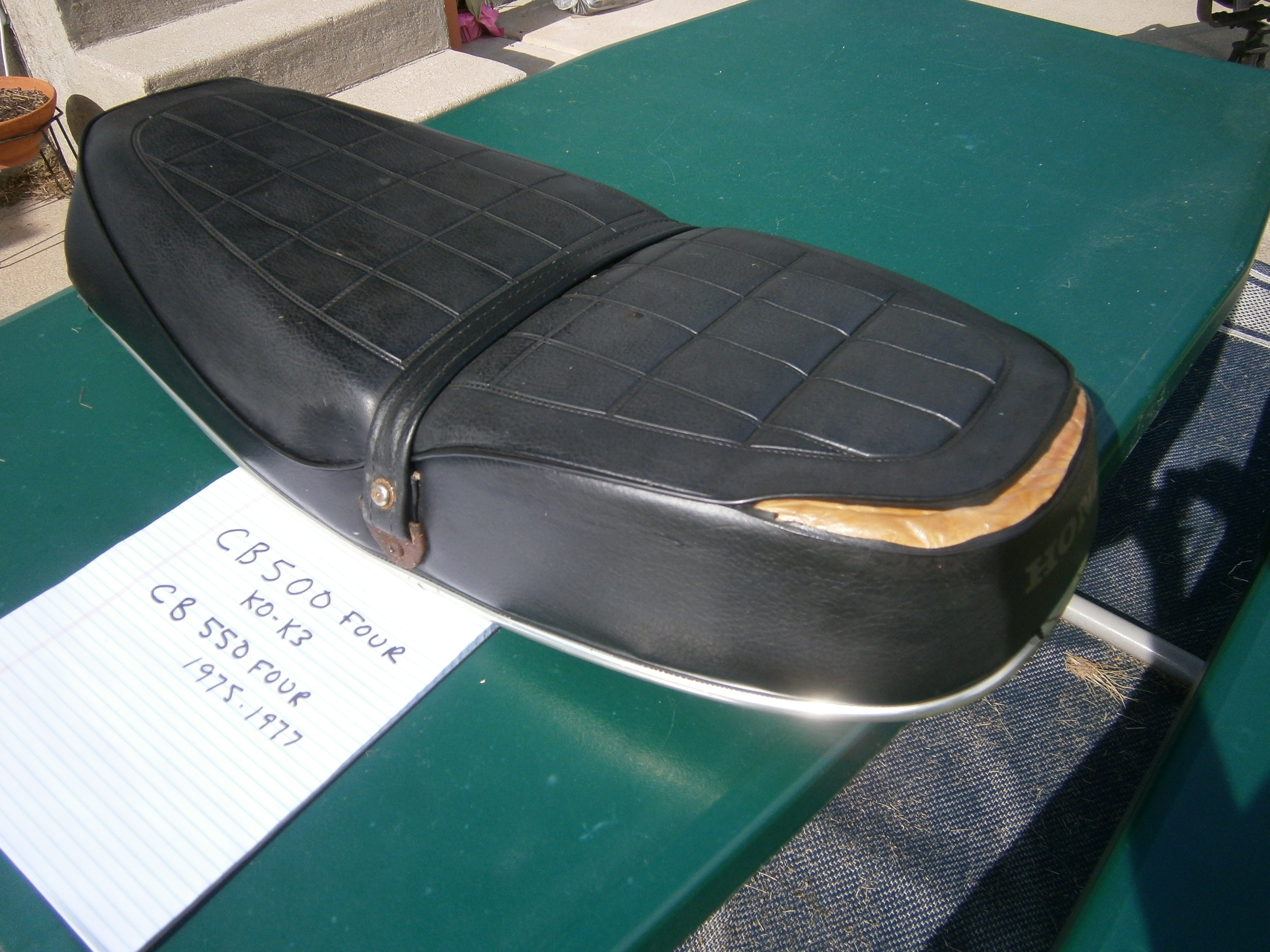 Sold Ebay 7/12/18 Honda CB500 Four CB550 Four Seat 5228