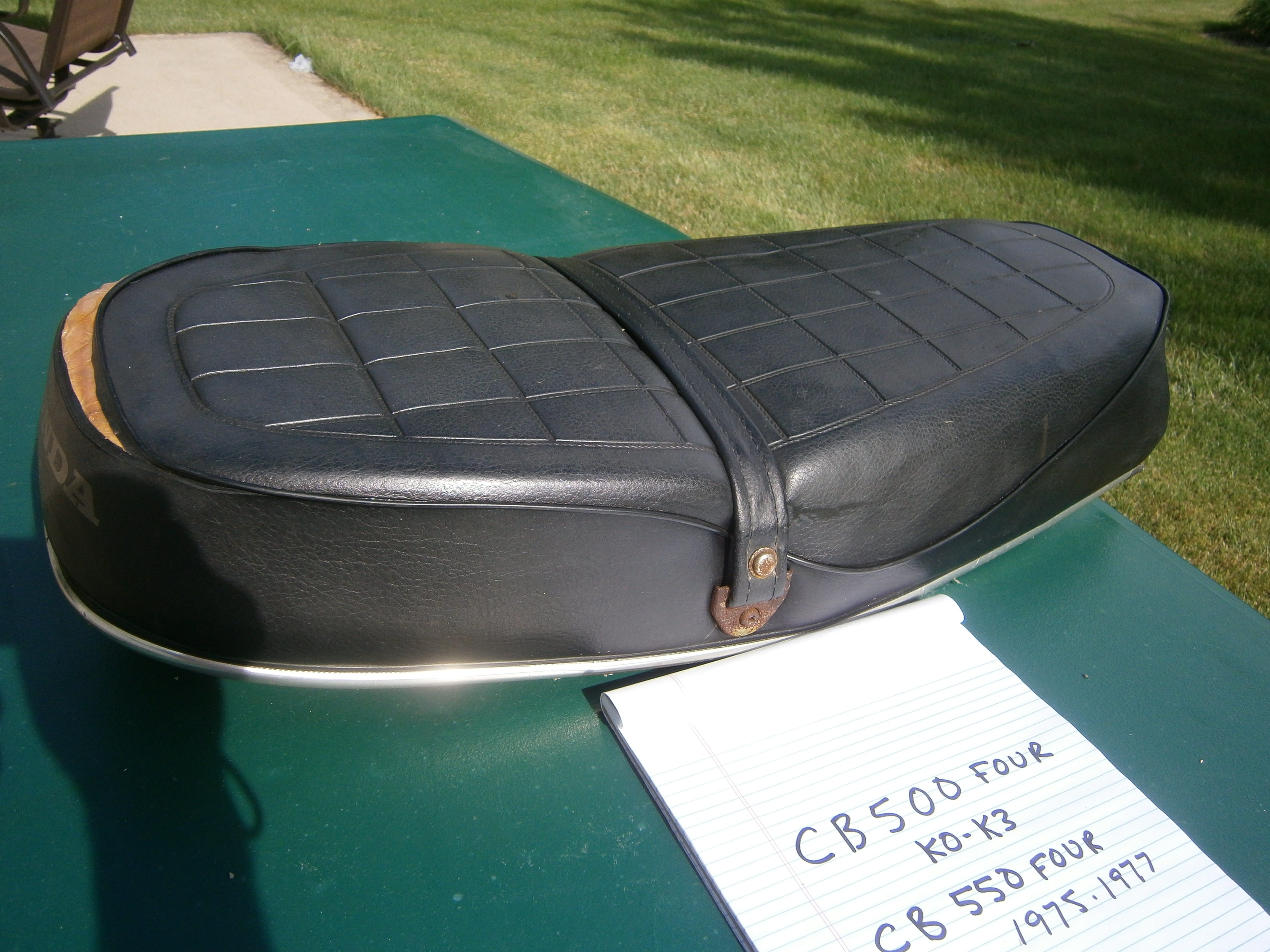 Sold Ebay 7/12/18 Honda CB500 Four CB550 Four Seat 5228