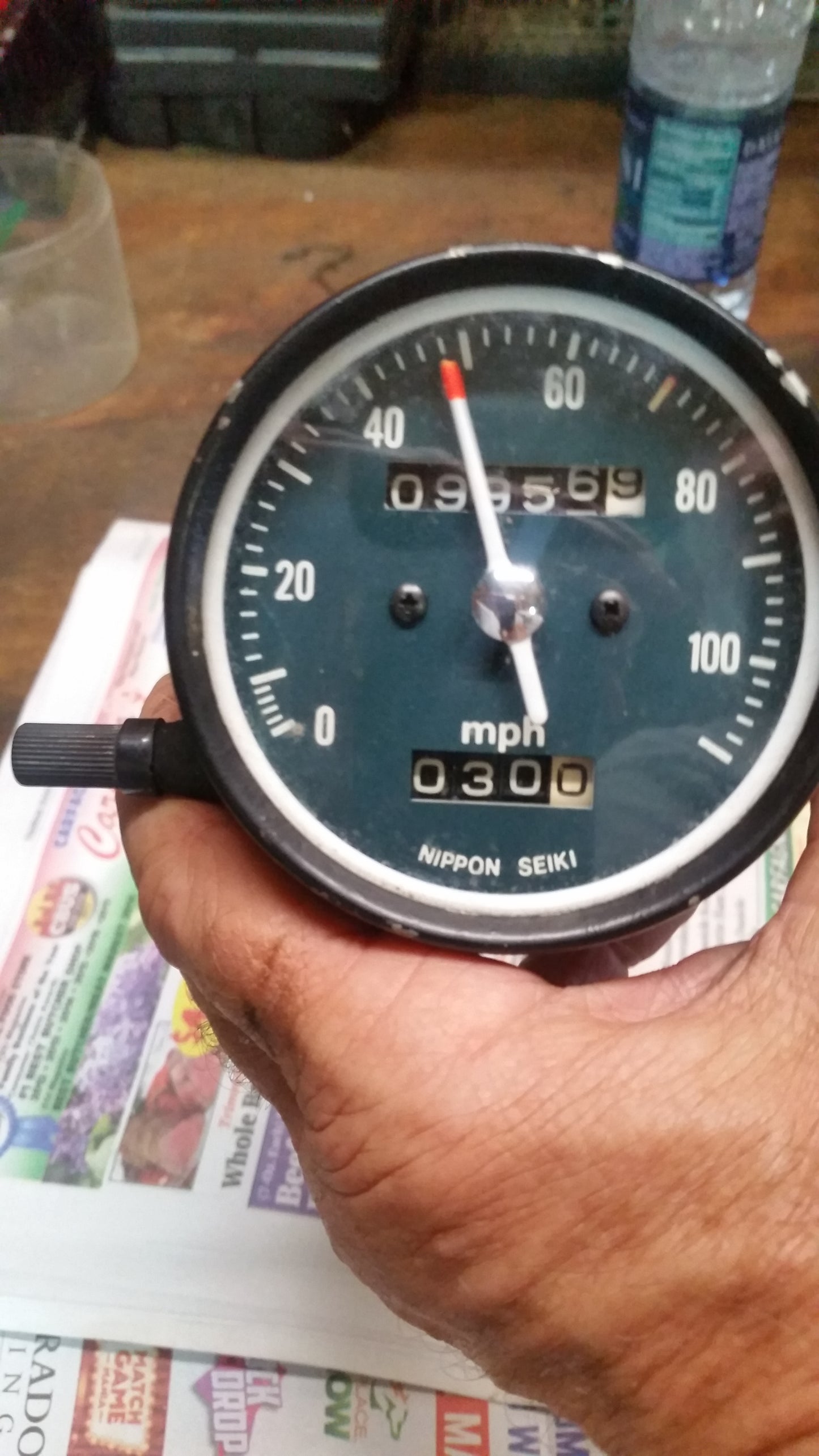 Honda CB400F working  Speedometer 5247