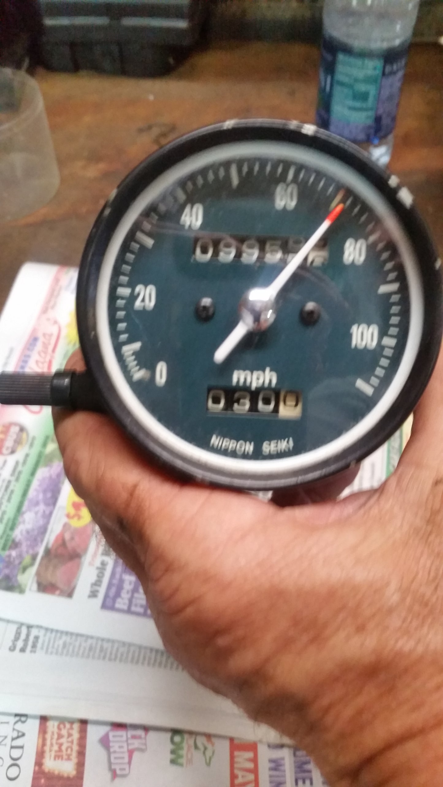 Honda CB400F working  Speedometer 5247