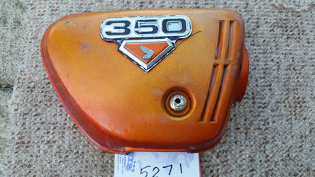 Sold Ebay 04132019Honda CB350 Sidecover right orange 5271
