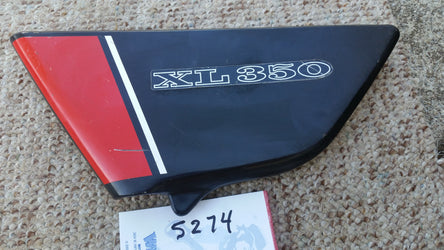 Honda XL350 sidedcover left 5274