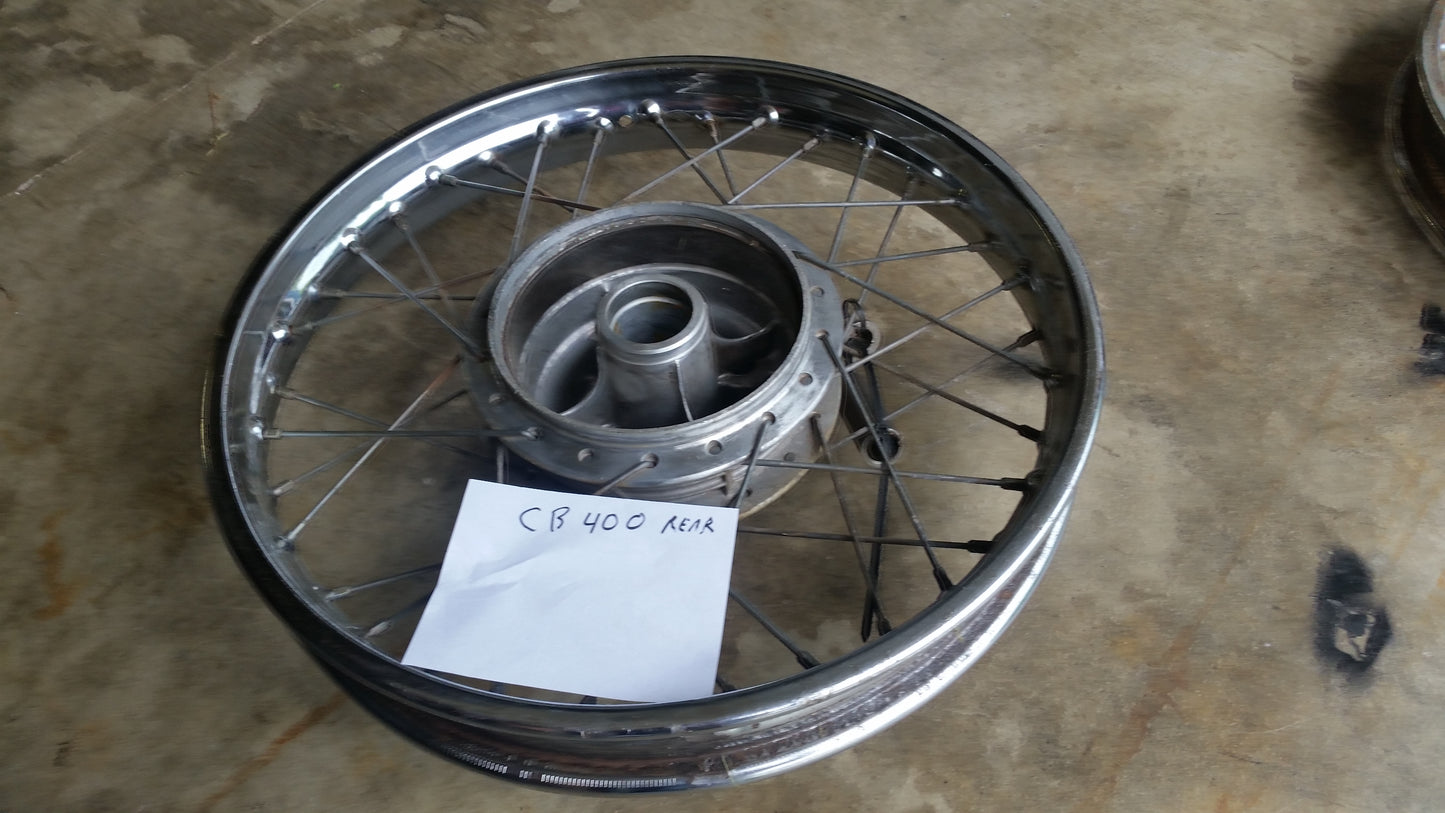 Honda CB400F Rear Wheel  5305