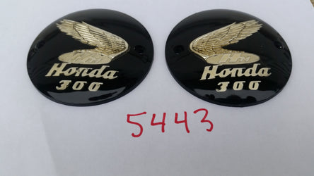Honda Superhawk CB77 Reproduction Badge Pair 5443