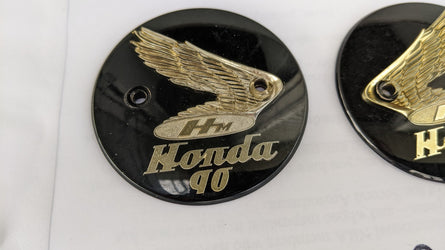 Honda CA200 90cc OEM Badge Pair sku 5459