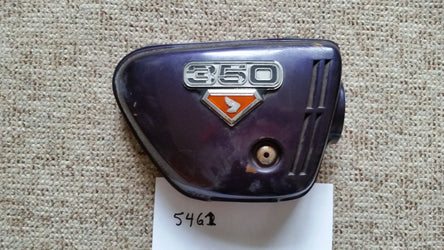 Sold as Pair on Ebay  Honda CB350K4 Left Purple Sidecover 5461
