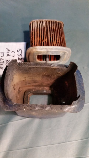 Honda C70  Air Box Used Filter 5528