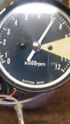 Honda CB350 Speedometer Tachometer Tested 5554